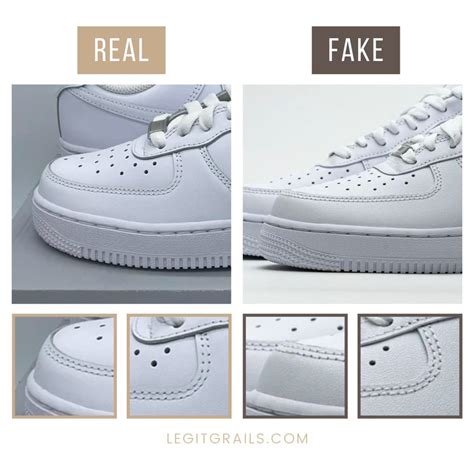 fake white nike air force ones|air force 1 white schuh.